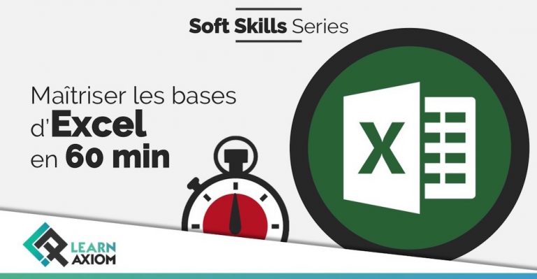 Formation pratique entreprise et apprenez les bases d'Excel en 60 minutes